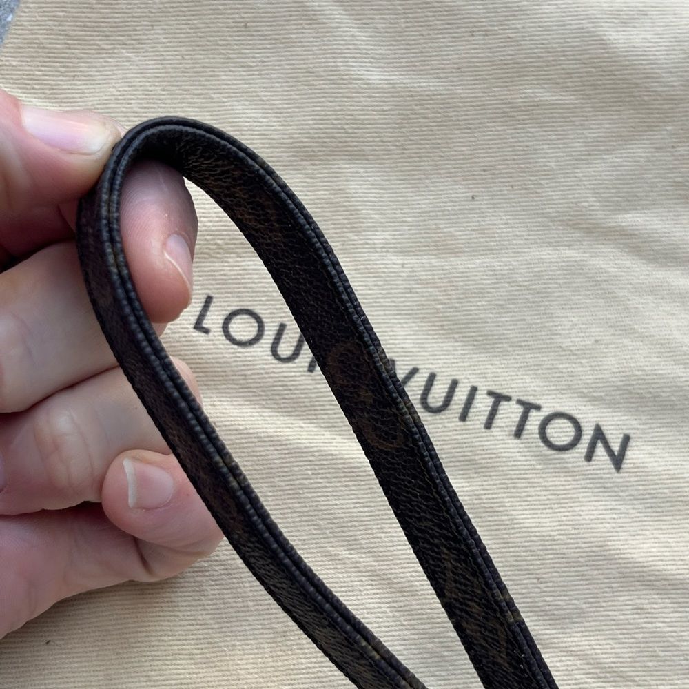 14 Louis Vuitton Monogram Canvas Key Wristlet Strap Attachment - Picture 7 of 10